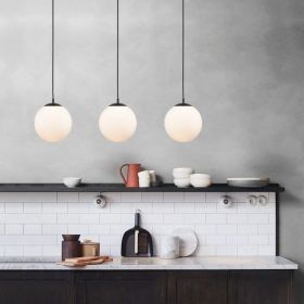 Surise Light Kitchen Island Globe Pendant