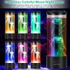 Jellyfish Lava Lamp Multi-color Changing Mood Night Light USB Electric Desk Tank Decoration Lamp Home Office