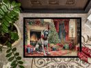 Great Dane Cozy Christmas Doormat Front Door Mat Indoor Outdoor Rugs for Entryway, Non Slip Washable Low Pile, 24H X 36W